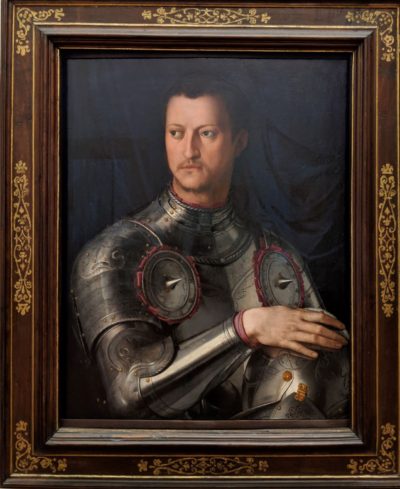 コシモ1世（ブロンジーノ作1543-1546年）