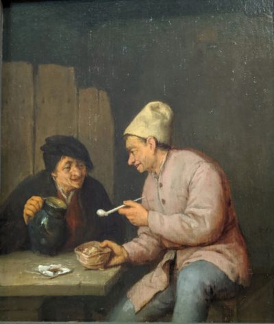 Smoker and drinker in a tavern（17世紀）