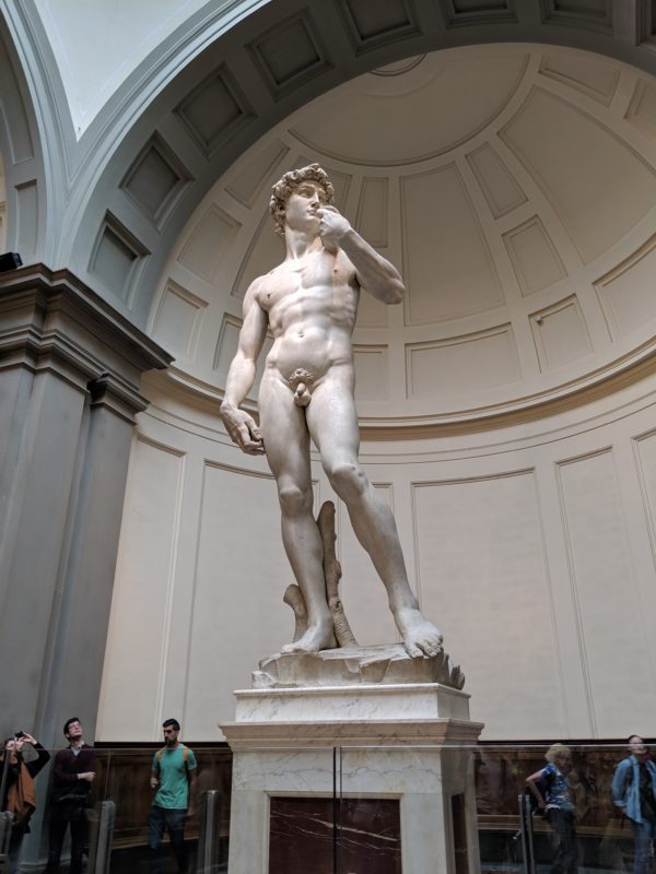 ミケランジェロ「ダヴィデ王像」